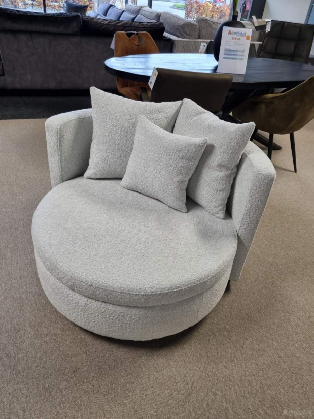Fauteuil Lellens – wit fauteuil – A-meubel
