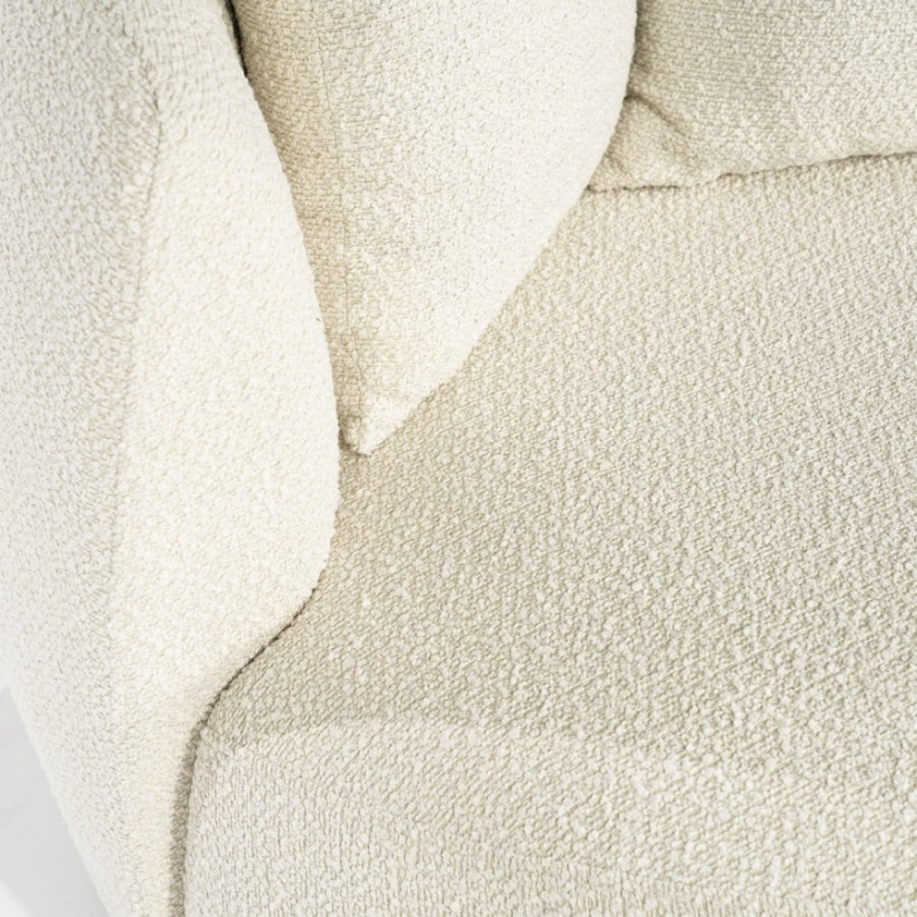 Fauteuil Louis met kussen - Beige Spark - 95804 105cm – foto 7 – A-meubel