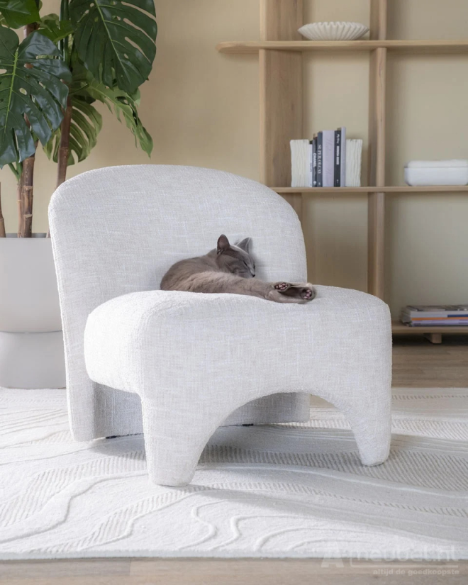 Fauteuil Owen - Beige Batea - 96239 73cm – foto 8 – A-meubel