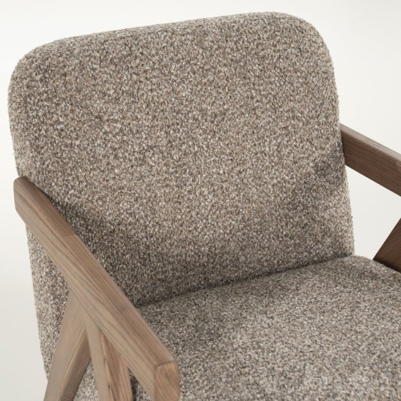 Fauteuil Francis - Taupe Flou - 96317 68cm – foto 8 – A-meubel