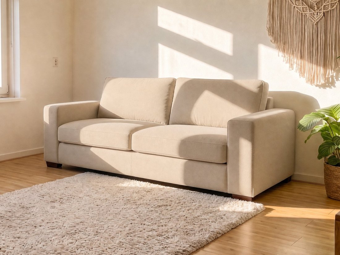 Follega 2 Zits Bank in beige – kleurimpressie – A-meubel