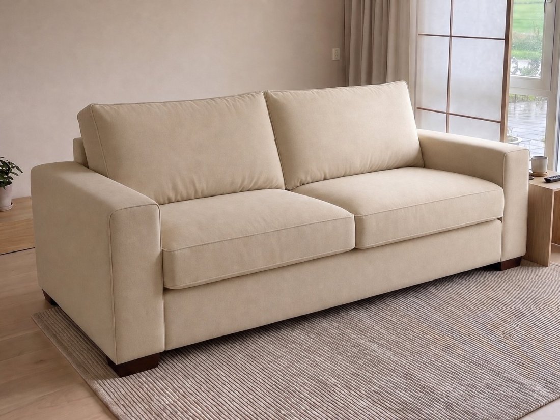 Frederiksoord 2.5 Zits Bank in beige – kleurimpressie – A-meubel