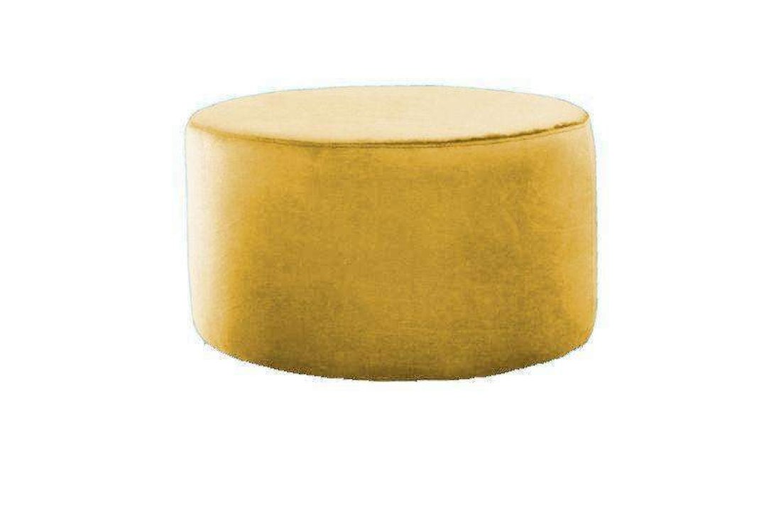 Poef Lexmond 45x45cm Geel – A-meubel
