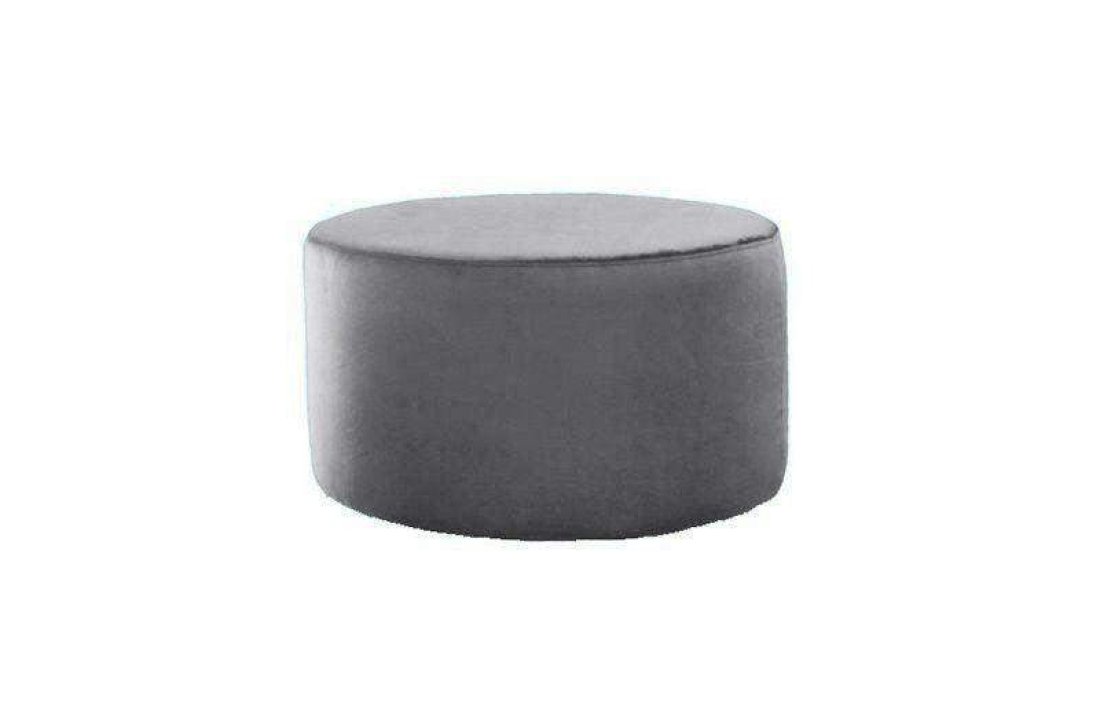 Poef Lexmond 40x40cm Grijs – A-meubel