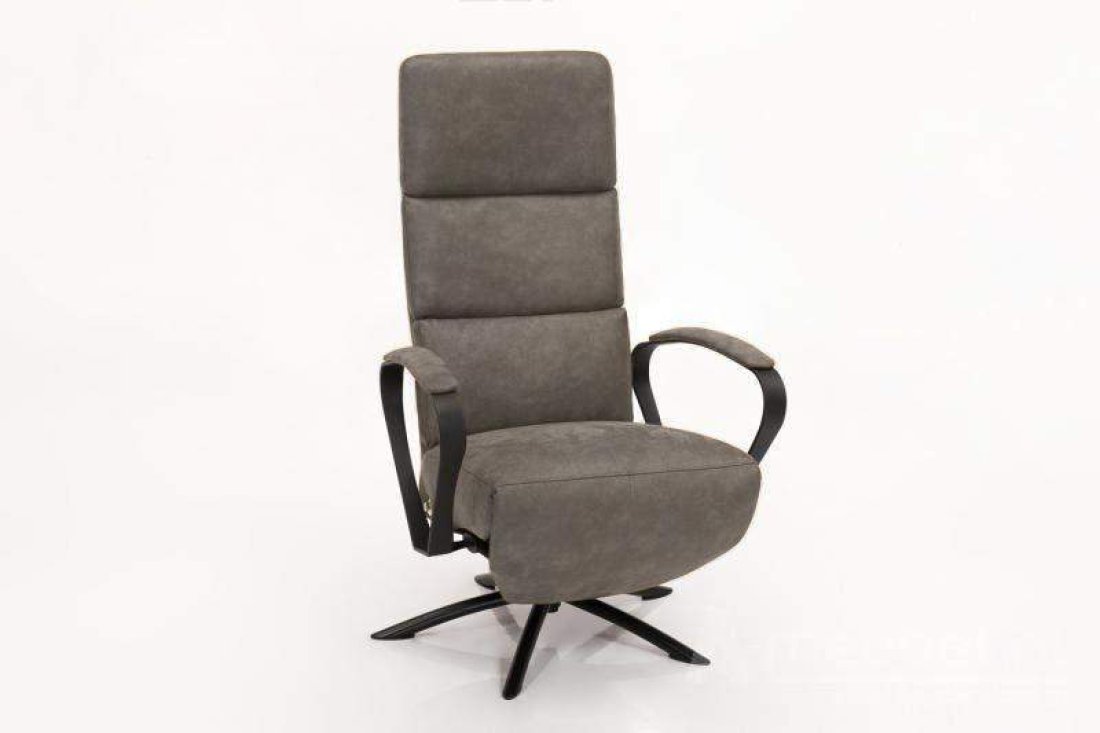 Relaxfauteuil Nieuwdorp – zwart relaxfauteuil – A-meubel