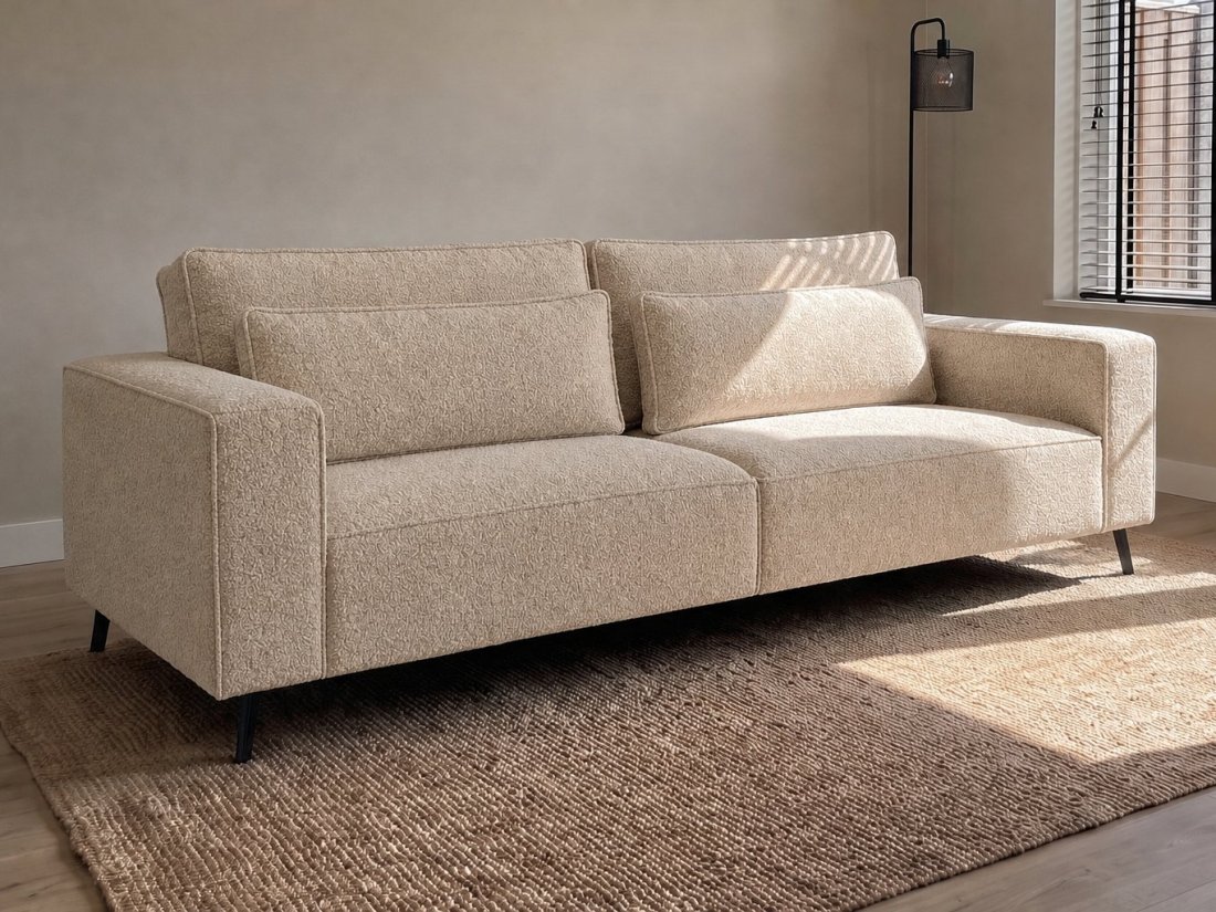Groede 2.5 Zits in beige – kleurimpressie – A-meubel