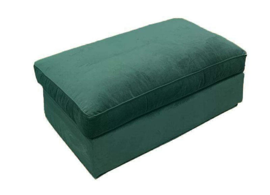 Oudenbosch Hocker B110 x D65 xH42cm Groen – A-meubel