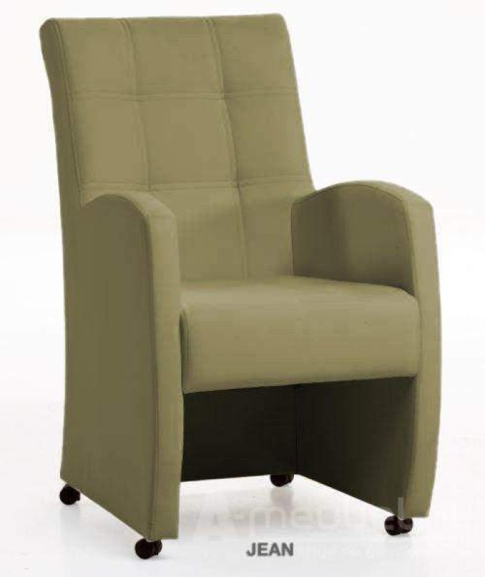 Stoel Jean – wit eetkamerstoel – A-meubel