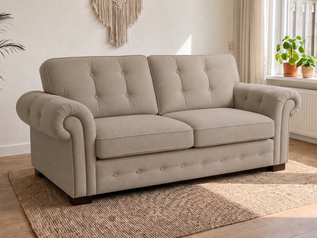 Groenveld 2 Zits in taupe – kleurimpressie – A-meubel