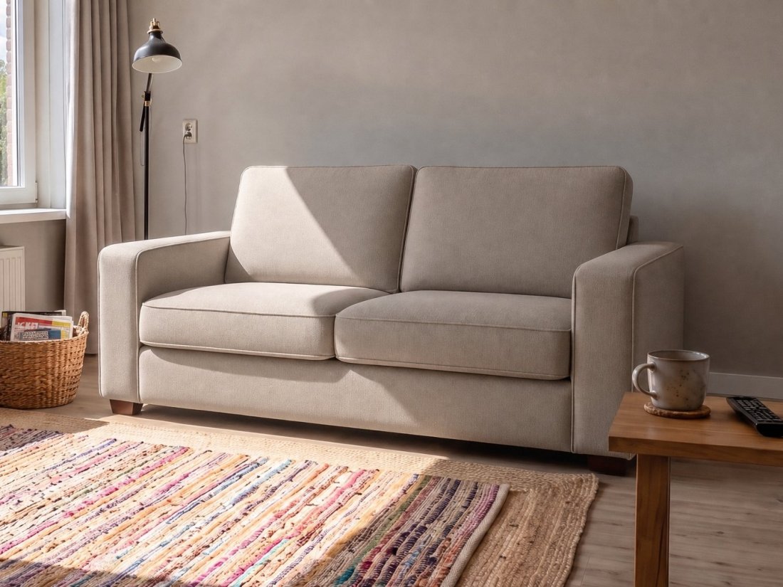 Groningen 2 Zits in taupe – kleurimpressie – A-meubel