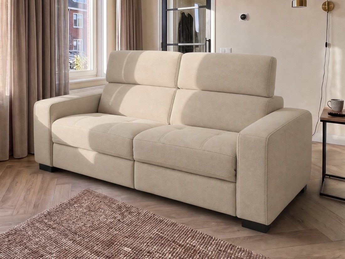Harderwijk 2.5 Zits (Zonder Relax) in beige – kleurimpressie – A-meubel
