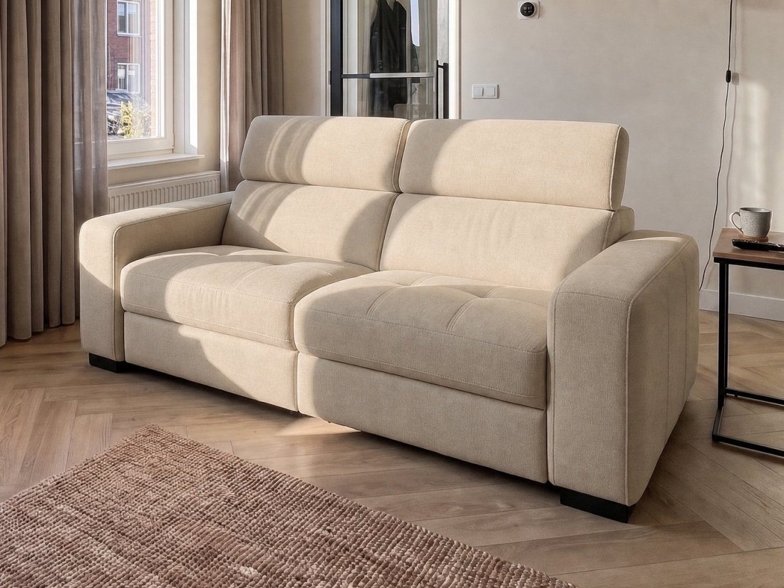 Harderwijk 3 Zits (Zonder Relax) in beige – kleurimpressie – A-meubel
