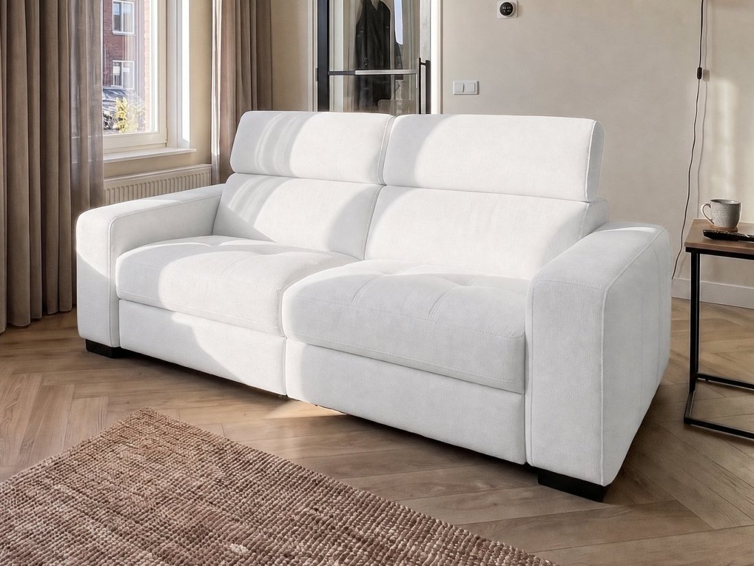 Harderwijk 3 Zits (Zonder Relax) in wit – kleurimpressie – A-meubel
