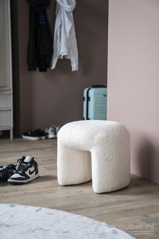 Hocker Sahi - Beige- 230302 46cm – foto 3 – A-meubel