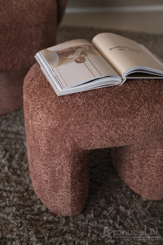 Hocker Sahi - Terracotta- 230304 46cm – foto 3 – A-meubel