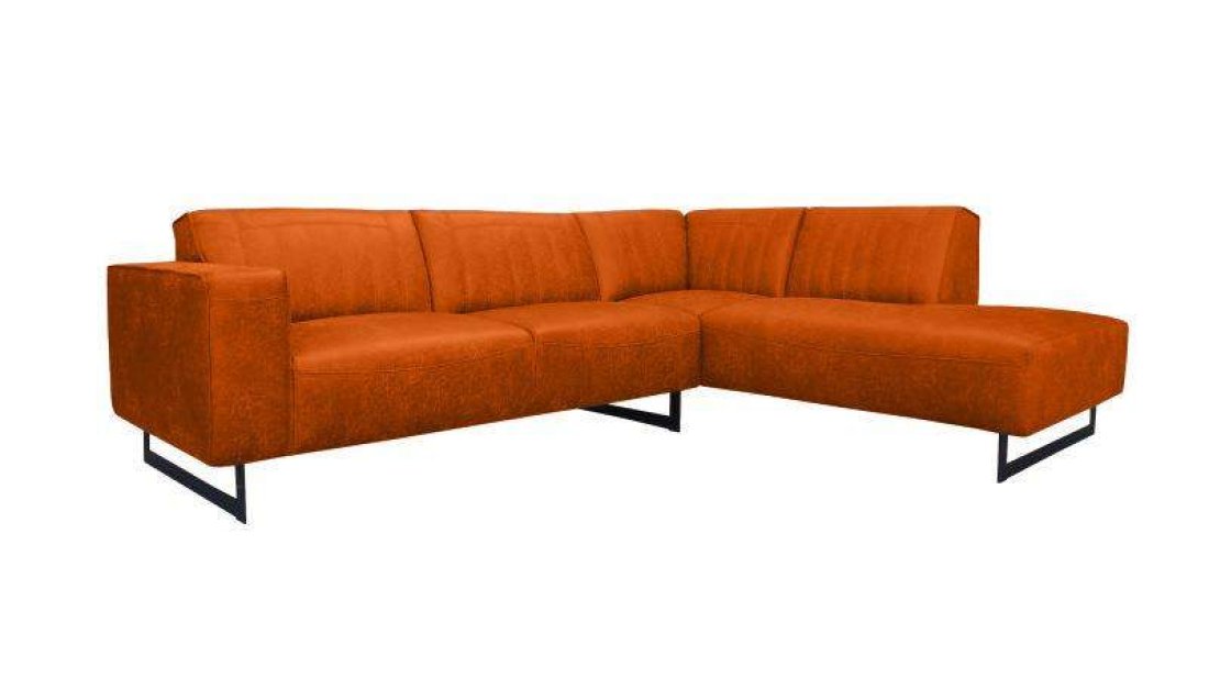 Hoekbank Scherpenisse Oranje – A-meubel