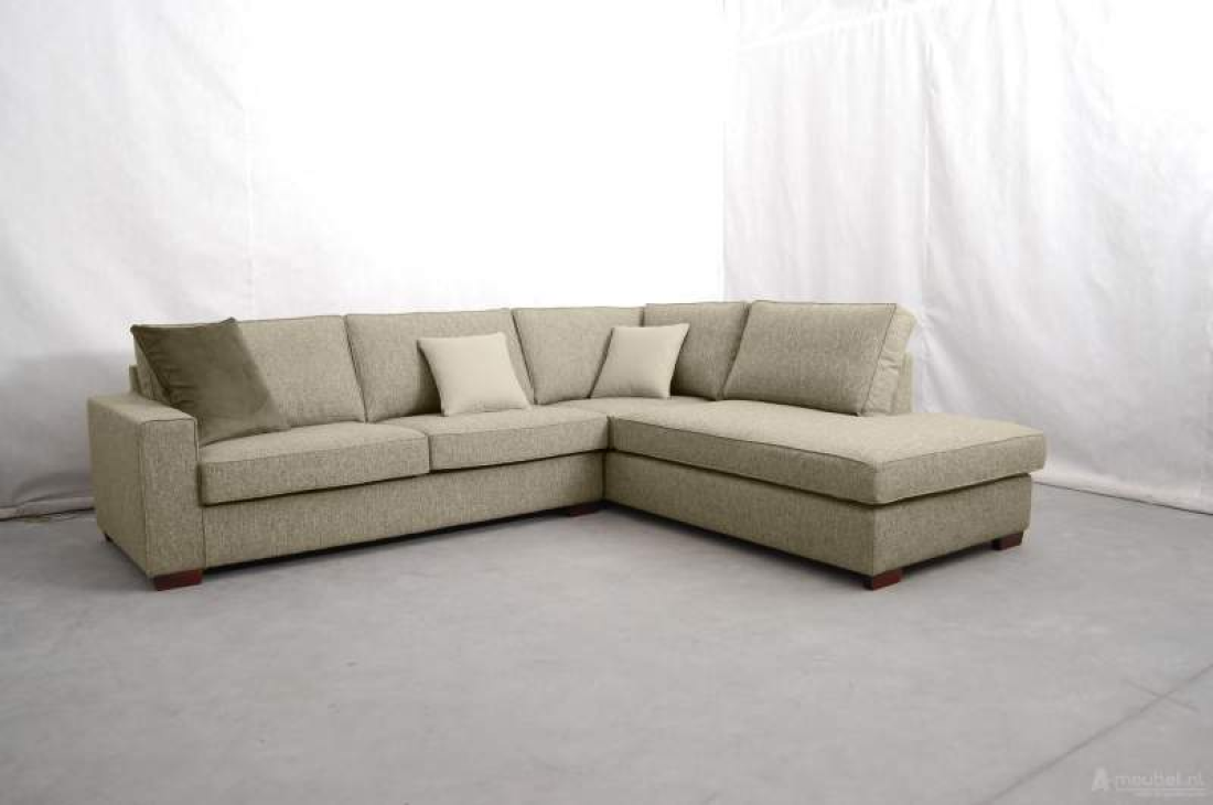 Hoekbank Frederiksoord Beige – A-meubel
