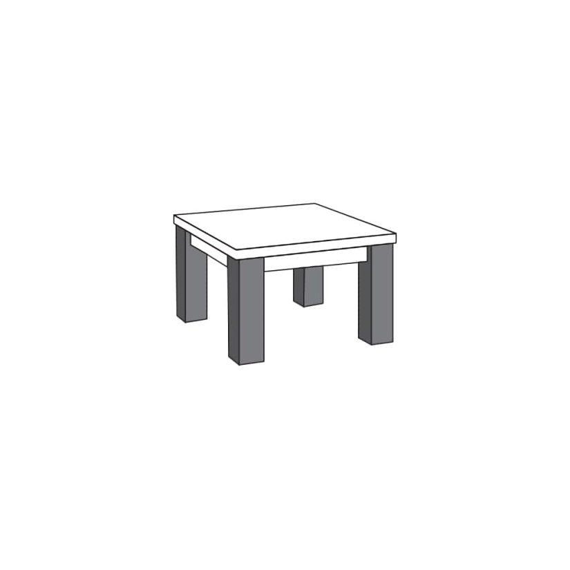Hoektafel HT1-T Tegelen 68cm – A-meubel