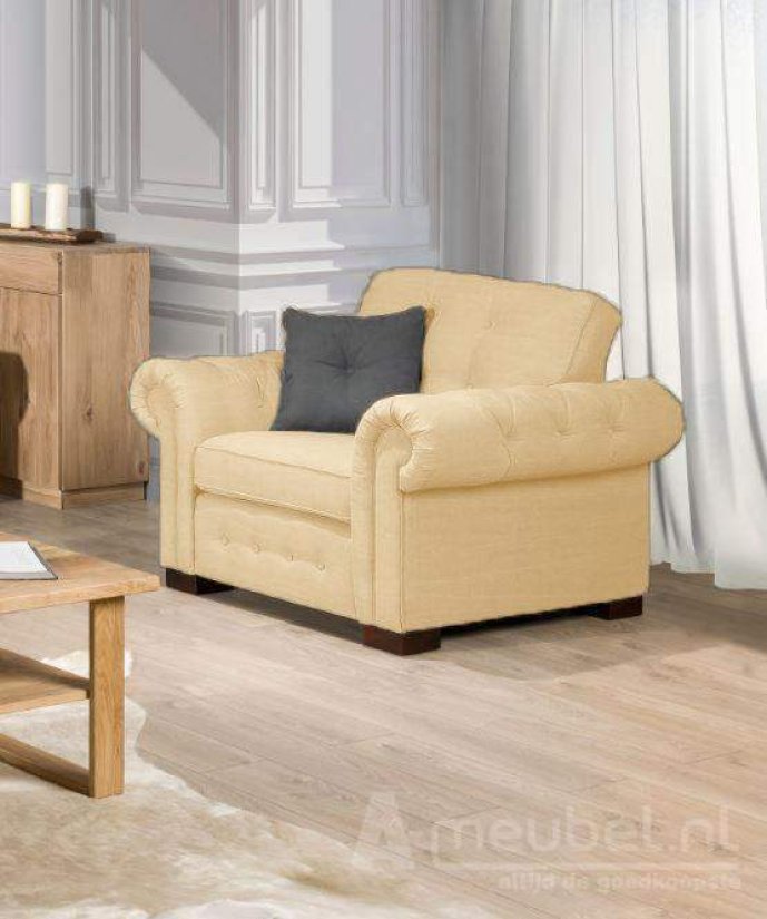 Groenveld Fauteuil – bruin fauteuil – A-meubel