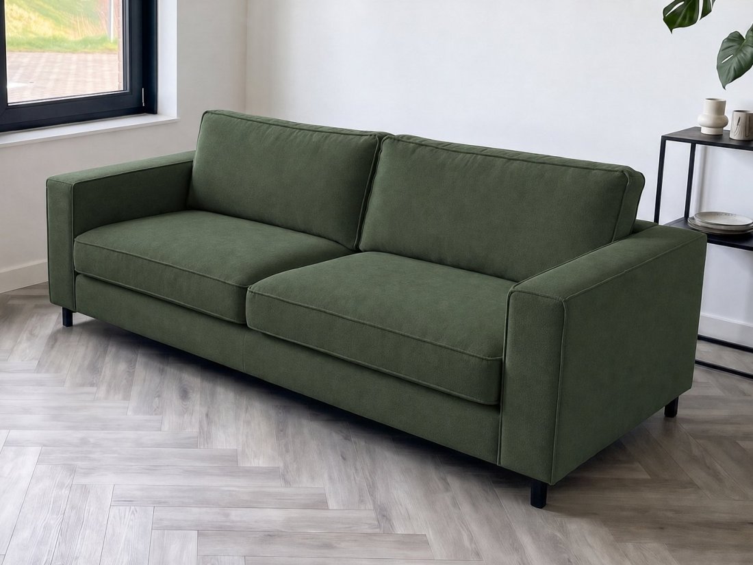 Ilpendam 2.5 Zits in groen – kleurimpressie – A-meubel