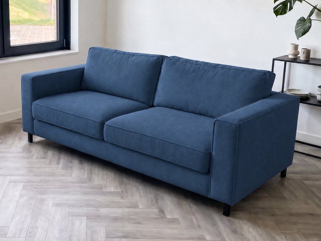 Ilpendam 2 Zits in blauw – kleurimpressie – A-meubel