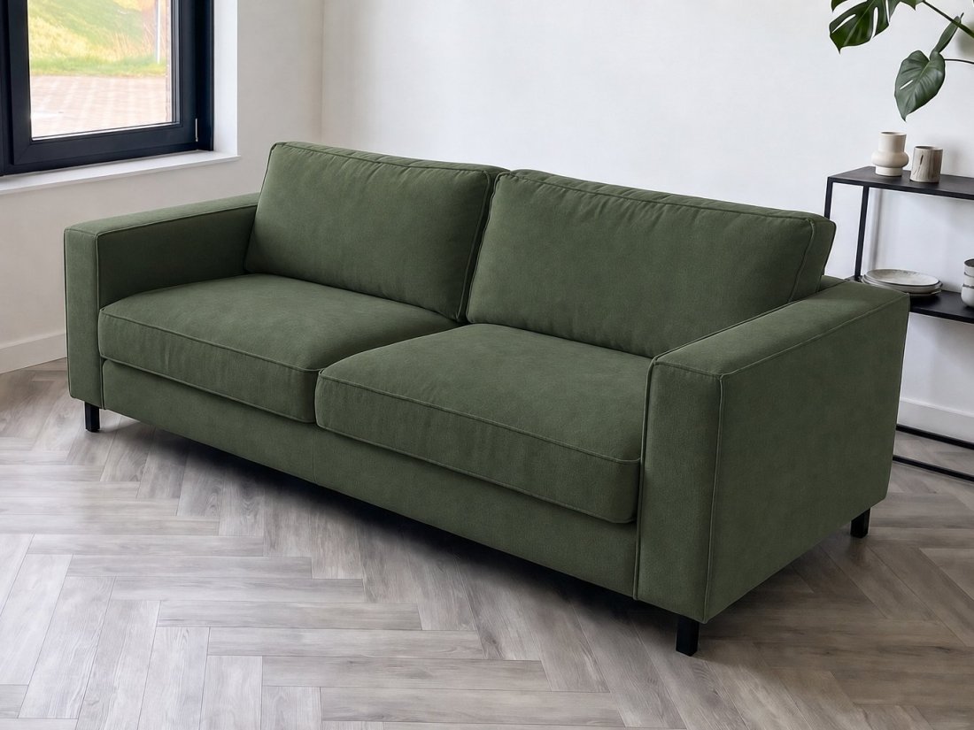 Ilpendam 2 Zits in groen – kleurimpressie – A-meubel