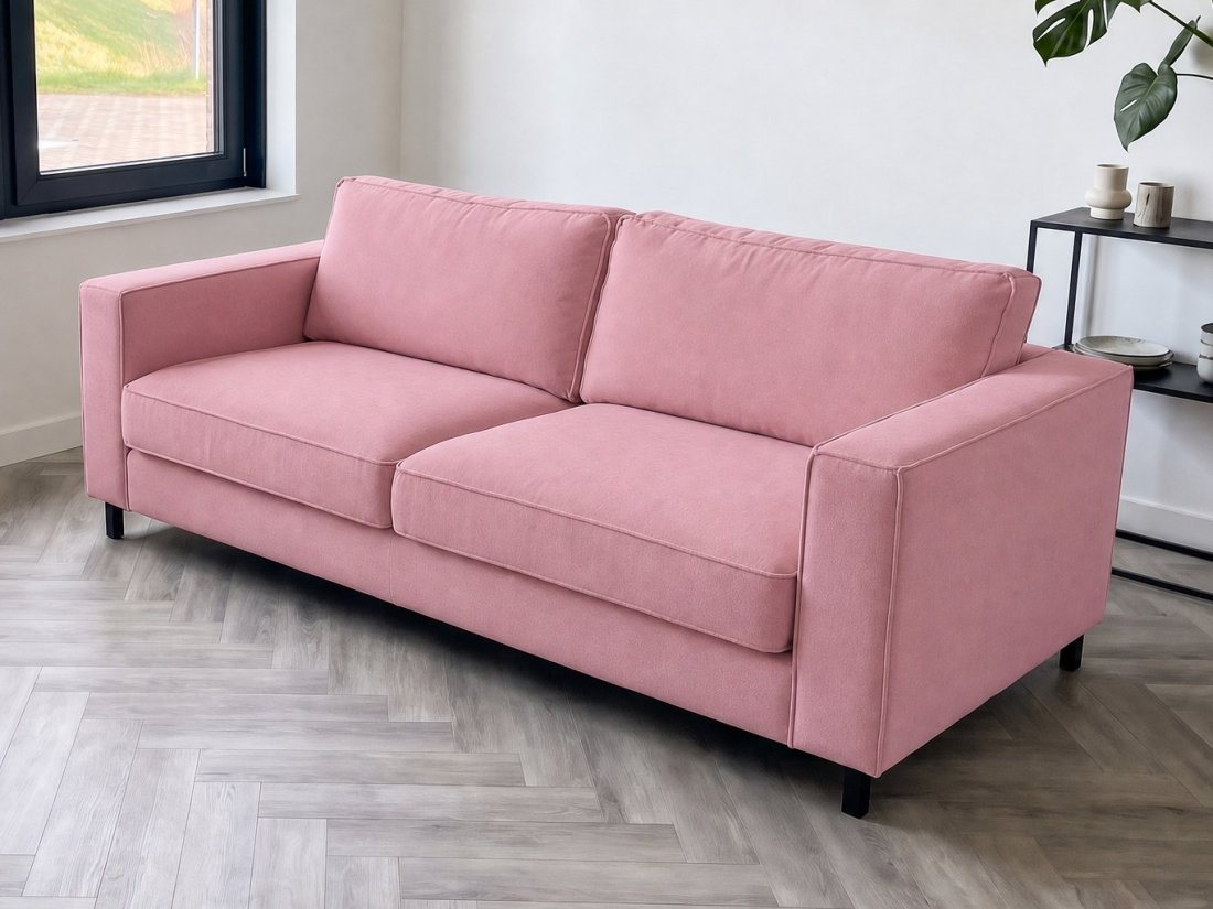 Ilpendam 2 Zits in roze – kleurimpressie – A-meubel
