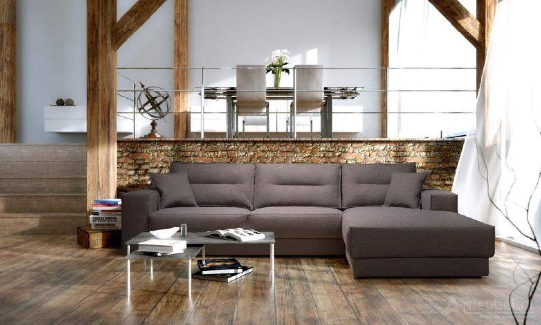 Venray Longchair Grijs – A-meubel