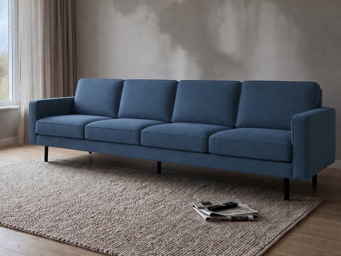 Julianadorp 4 Zits in blauw – kleurimpressie – A-meubel