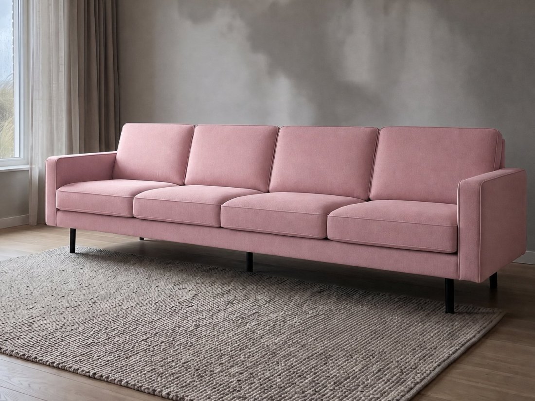 Julianadorp 4 Zits in roze – kleurimpressie – A-meubel