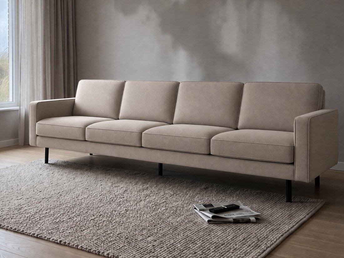 Julianadorp 4 Zits in taupe – kleurimpressie – A-meubel