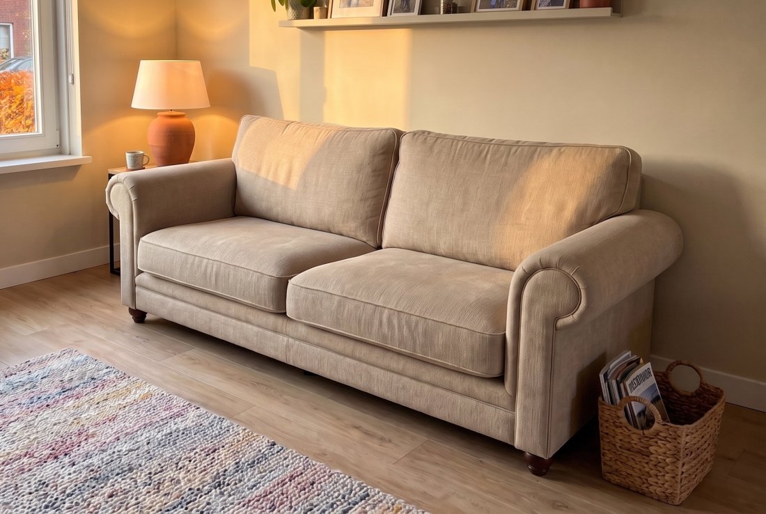 Rechte bank Kaatsheuvel Bankstel 2.5 Zits in beige – A-meubel