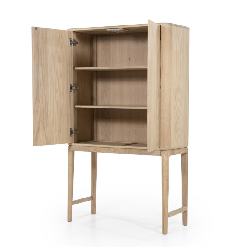 Kast Kabinet Harvey - Naturel - 96125 90cm – foto 4 – A-meubel