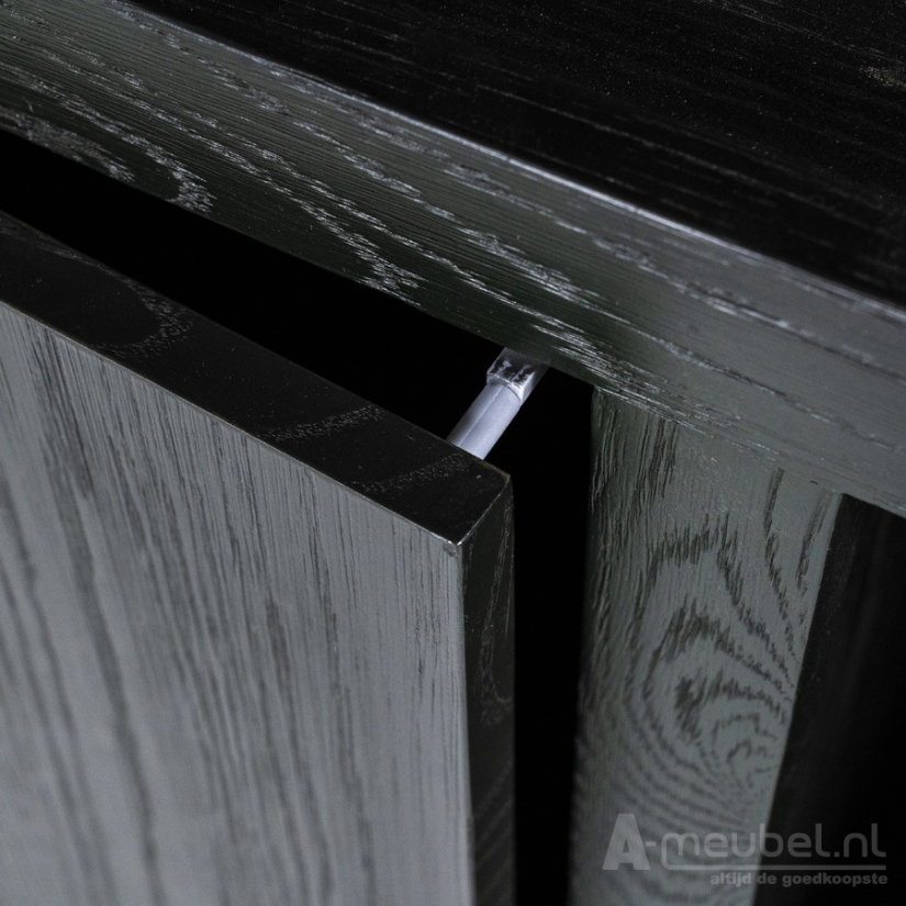 Kast Kabinet Helsinki - 120cm - Zwart - 95723 – foto 6 – A-meubel