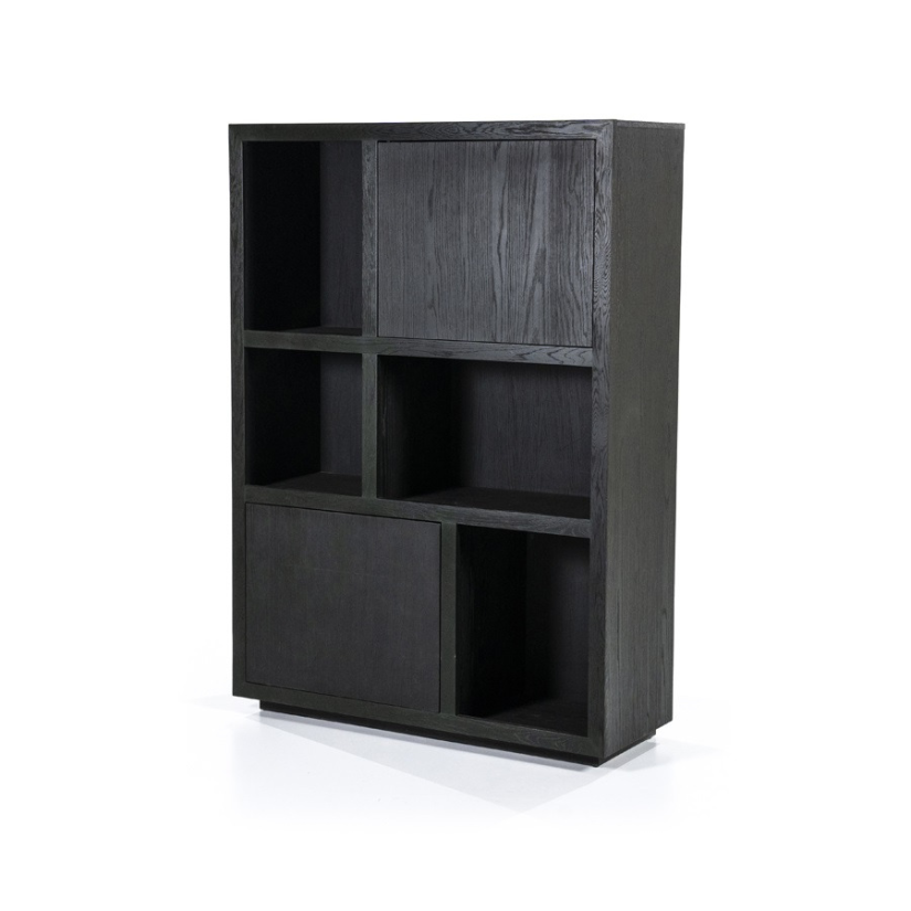 Kast Kabinet Helsinki - 120cm - Zwart - 95723 – foto 3 – A-meubel