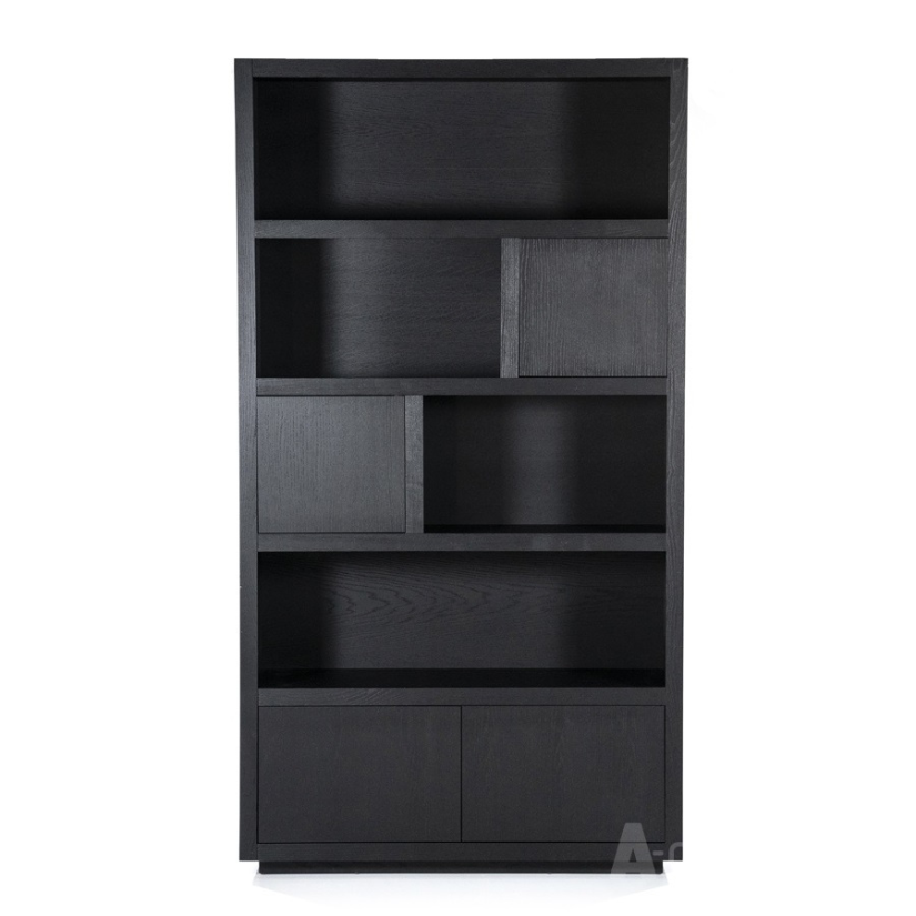 Kast Kabinet Helsinki - 120cm - Zwart - 95724 – A-meubel