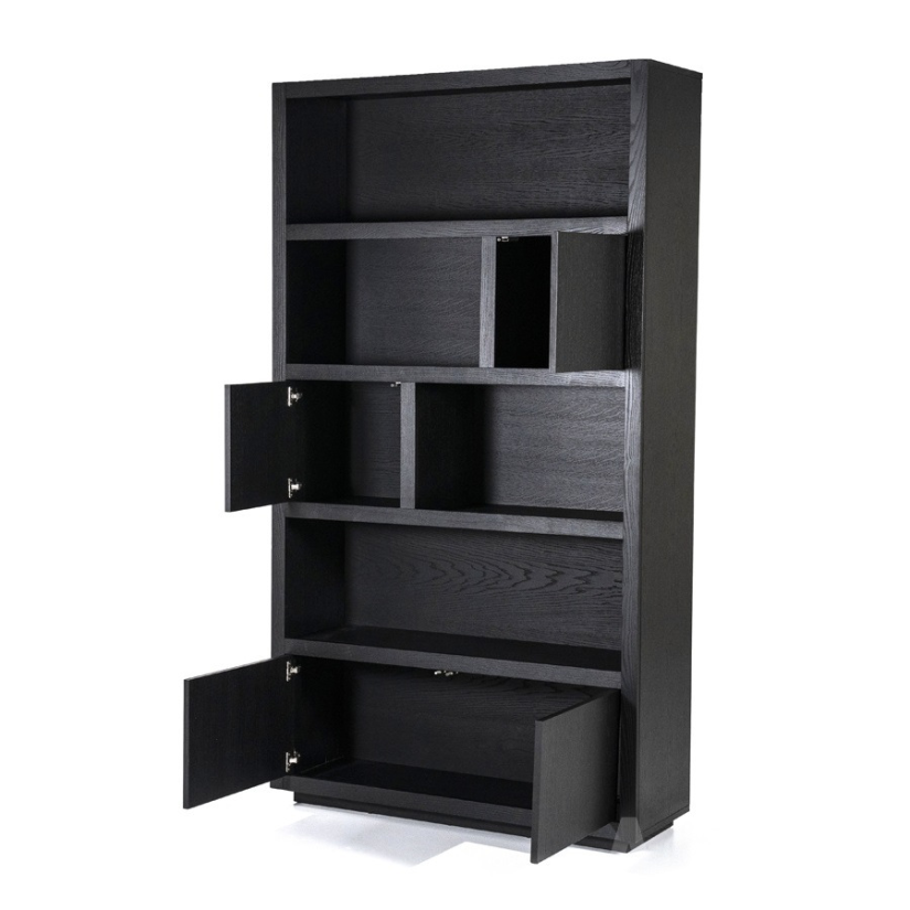 Kast Kabinet Helsinki - 120cm - Zwart - 95724 – foto 4 – A-meubel