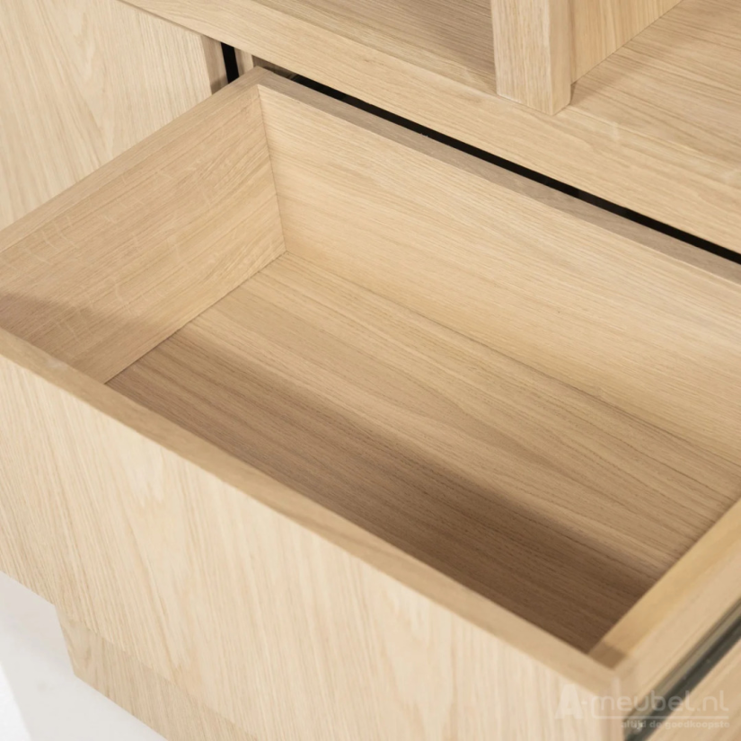 Kast Kabinet Helsinki 200x220cm - Naturel - 96289 – foto 4 – A-meubel