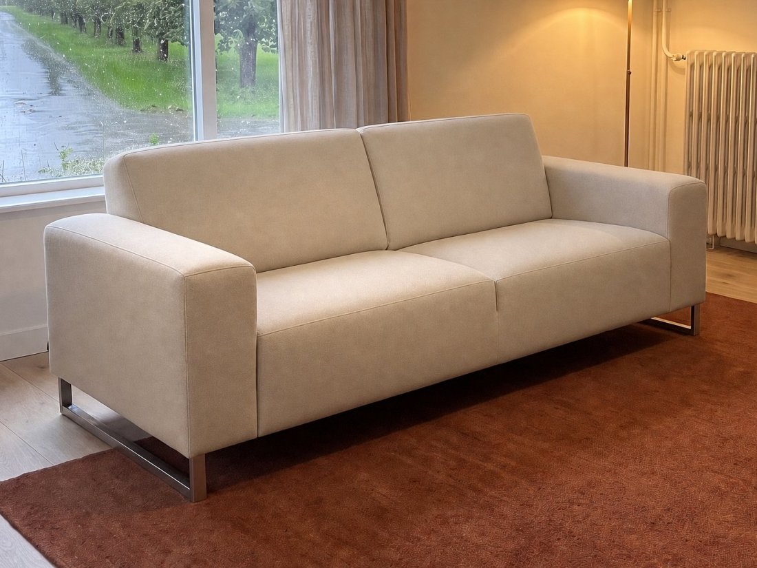 Kerkdriel 3 Zits in beige – kleurimpressie – A-meubel