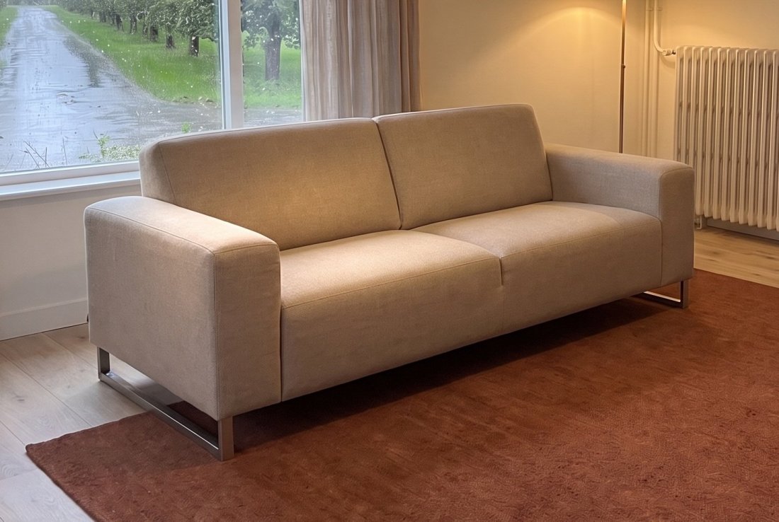3 zits bank Kerkdriel 3 Zits Bank in beige – foto 2 – A-meubel