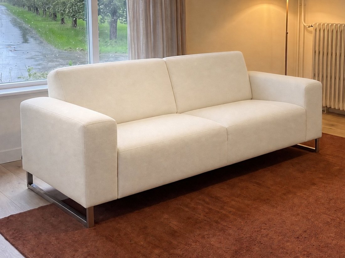 Kerkdriel 3 Zits in creme – kleurimpressie – A-meubel