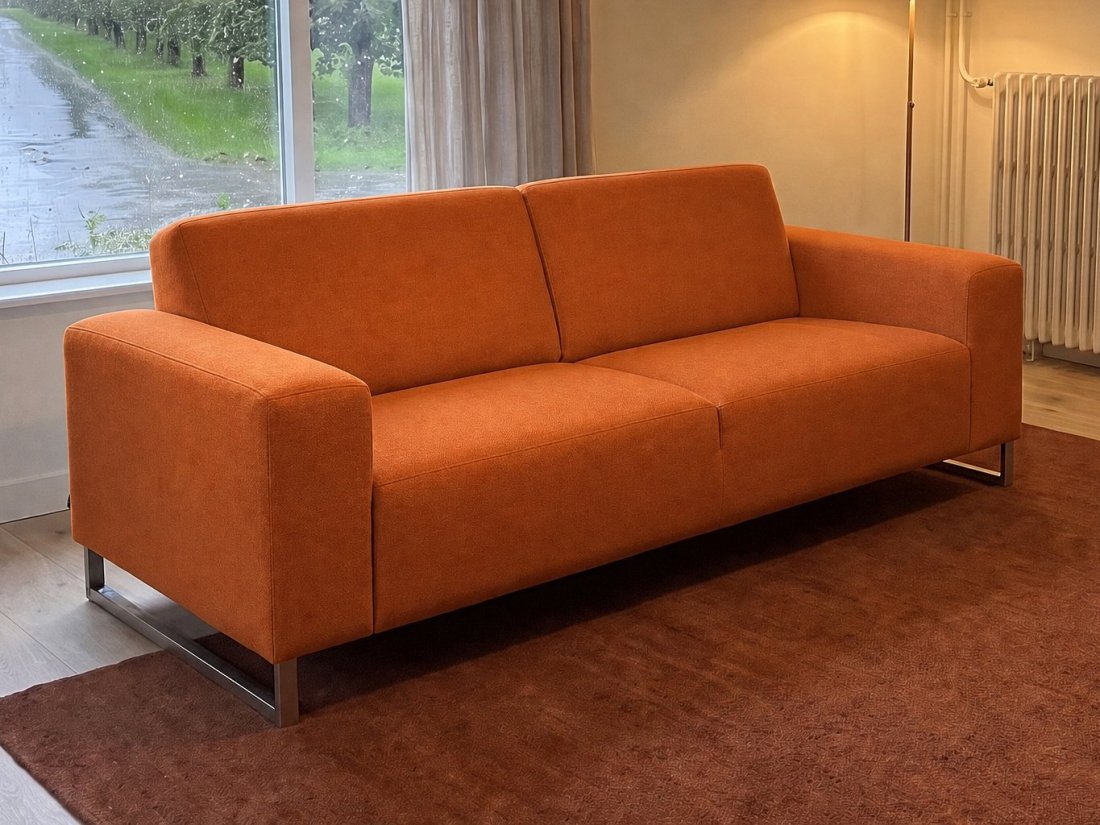 Kerkdriel 3 Zits in oranje – kleurimpressie – A-meubel