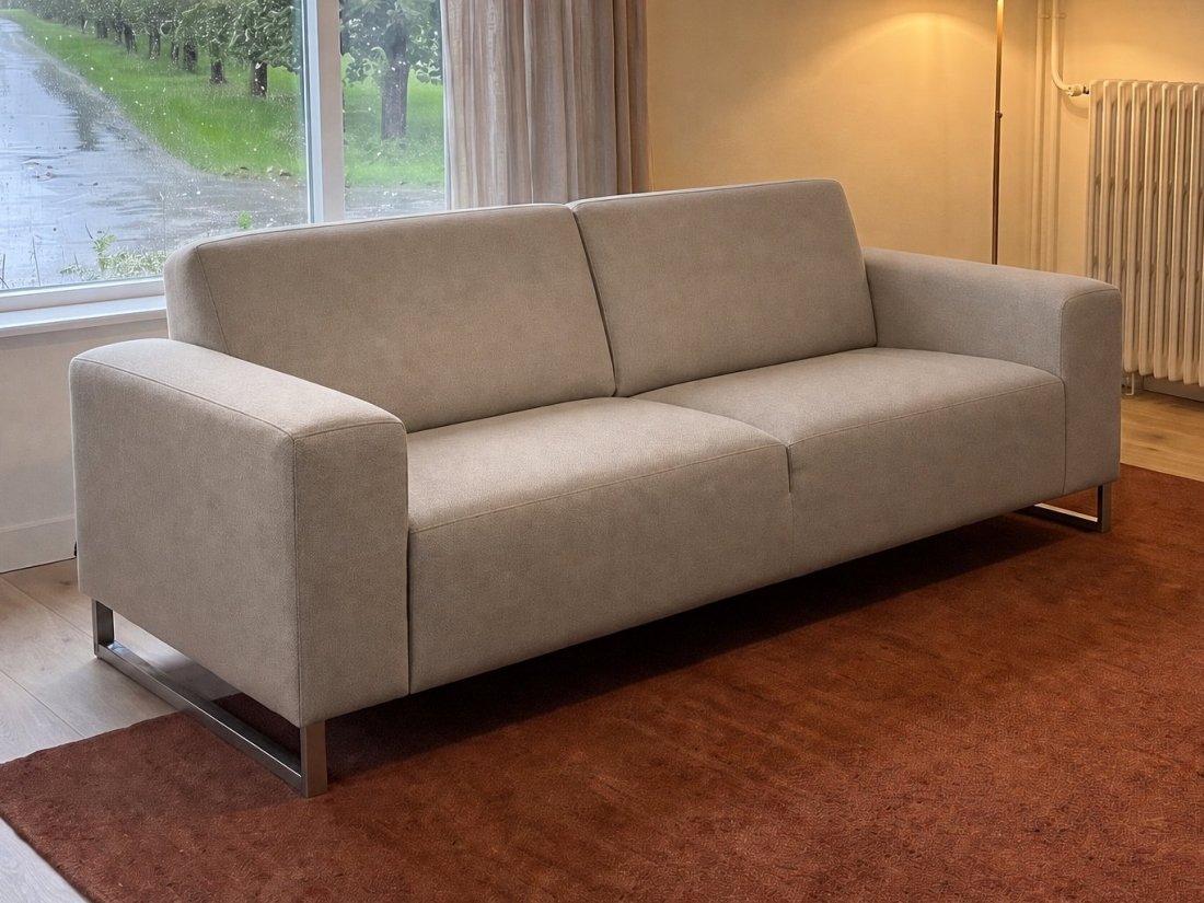 Kerkdriel 3 Zits in taupe – kleurimpressie – A-meubel