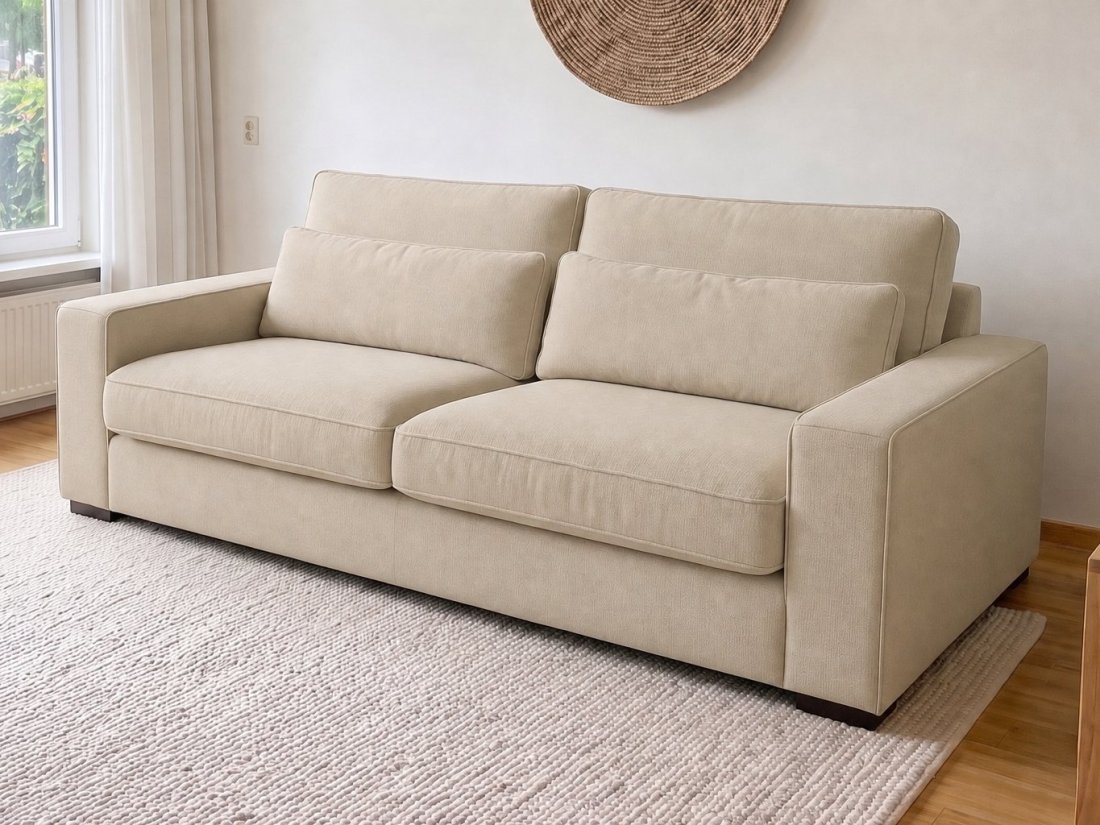 Leusden 2.5 Zits in beige – kleurimpressie – A-meubel
