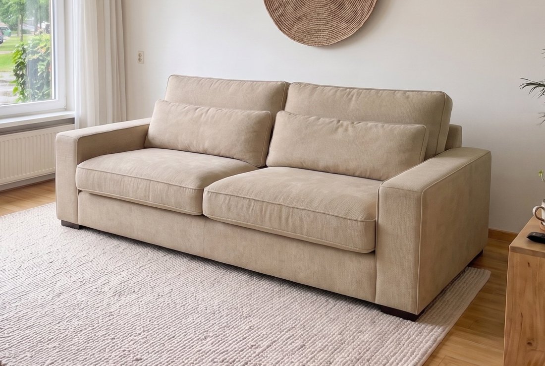 2-5 zits bank Leusden 2.5 Zits Bank in beige – foto 2 – A-meubel