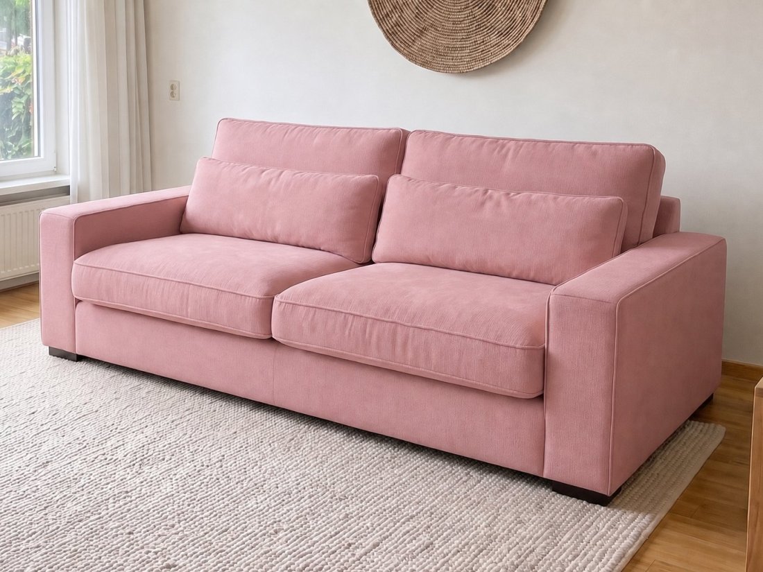 Leusden 2.5 Zits in roze – kleurimpressie – A-meubel