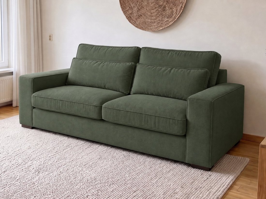 Leusden 2 Zits in groen – kleurimpressie – A-meubel