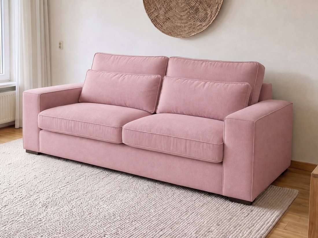 Leusden 2 Zits in roze – kleurimpressie – A-meubel