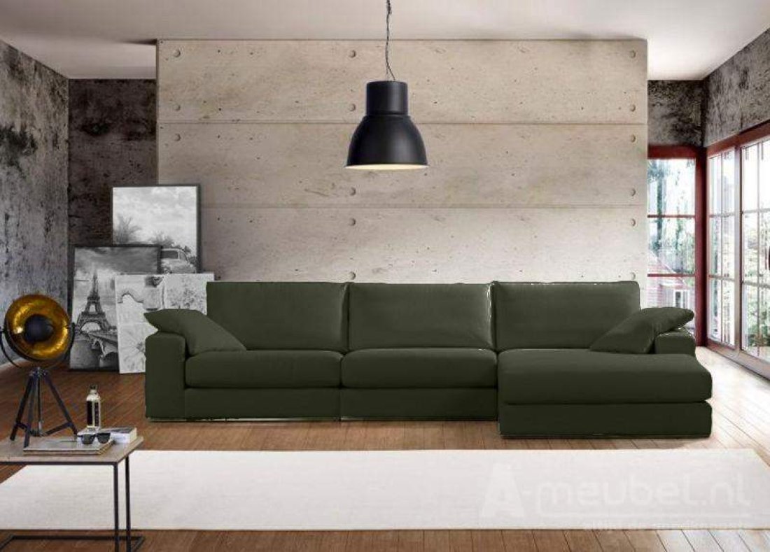 Amersfoort Longchair Groen – A-meubel