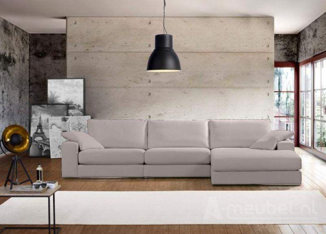 Amersfoort Longchair Wit – A-meubel